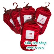 Áo đồng phục shiper NOW cho chó mèo