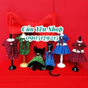 Siêu phẩm Váy/Áo Guc.ci MÀU cho chó mèo