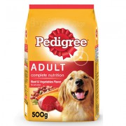 Thức ăn hạt cho chó lớn Pedigree Adult gói 500g