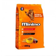 Thức Ăn Hạt khô cho mèo Minino 480g