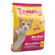 Thức ăn mèo con & mèo lớn vị cá ngừ Tommy 500g