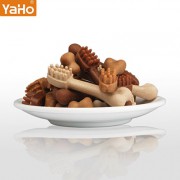 Xương bàn chải gặm sạch răng cho chó YAHO mix vị