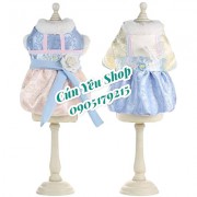 Trang phục truyền thống Hanbok cho chó mèo