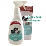 Bình xịt khử mùi Bioline cho chó mèo chai 500ml