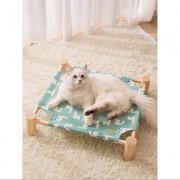 Bộ giường gỗ chó mèo